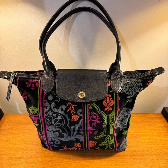 Rare velvet Longchamp Le Pliage - Picture 1 of 7